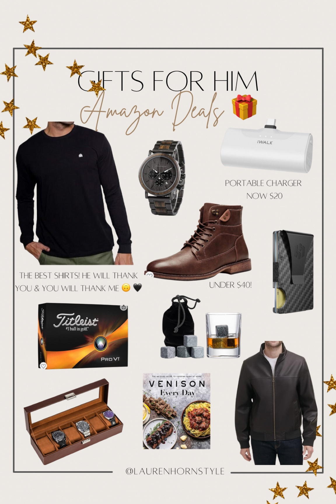 Gift ideas for him. Tap below to shop all and follow for more! 

#LTKmens #LTKGiftGuide #LTKHoliday