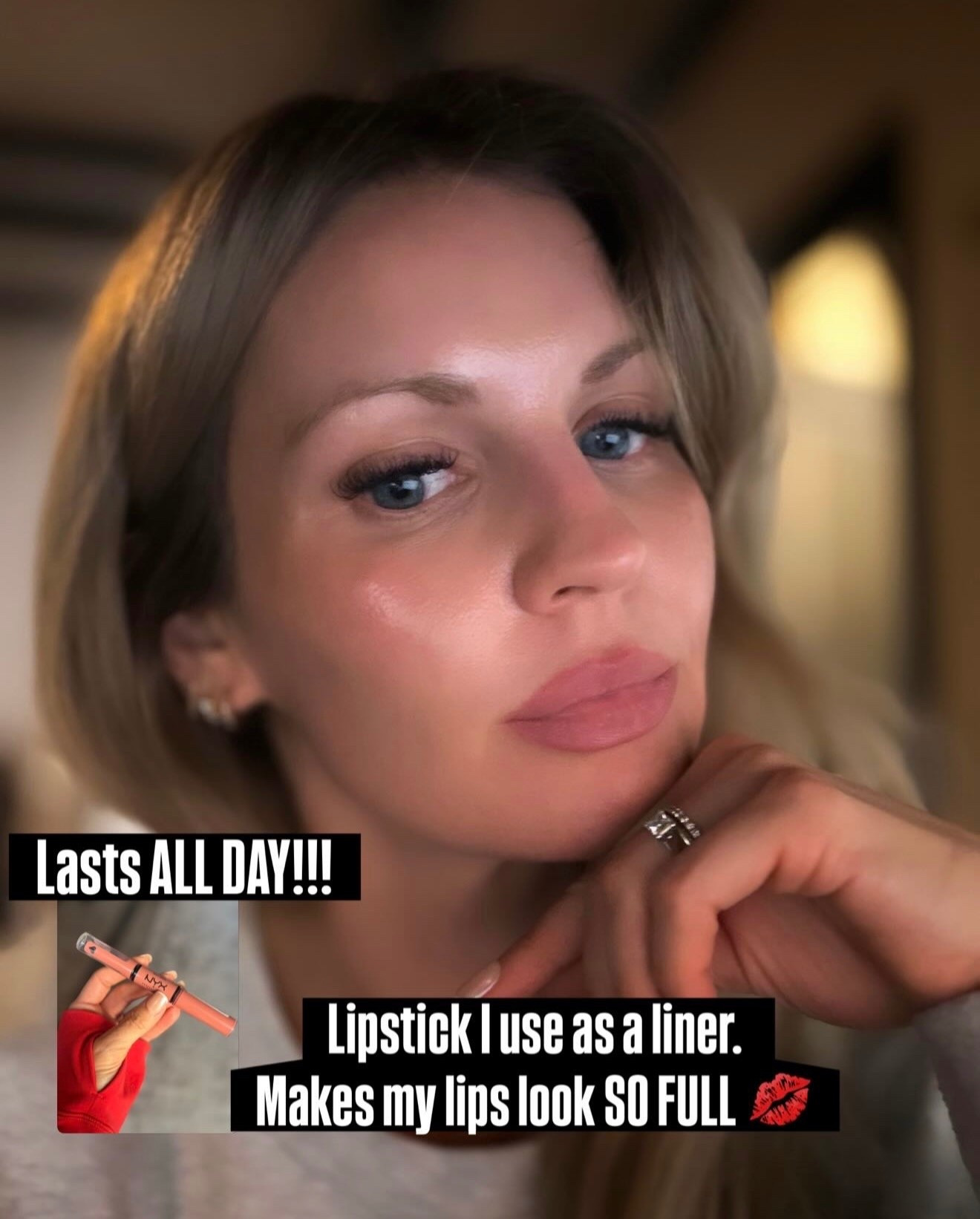 The best lipstick. It stays on all day, and I use as a liner to make my lips look full 💋

Shade: Magic Maker 



#LTKBeauty