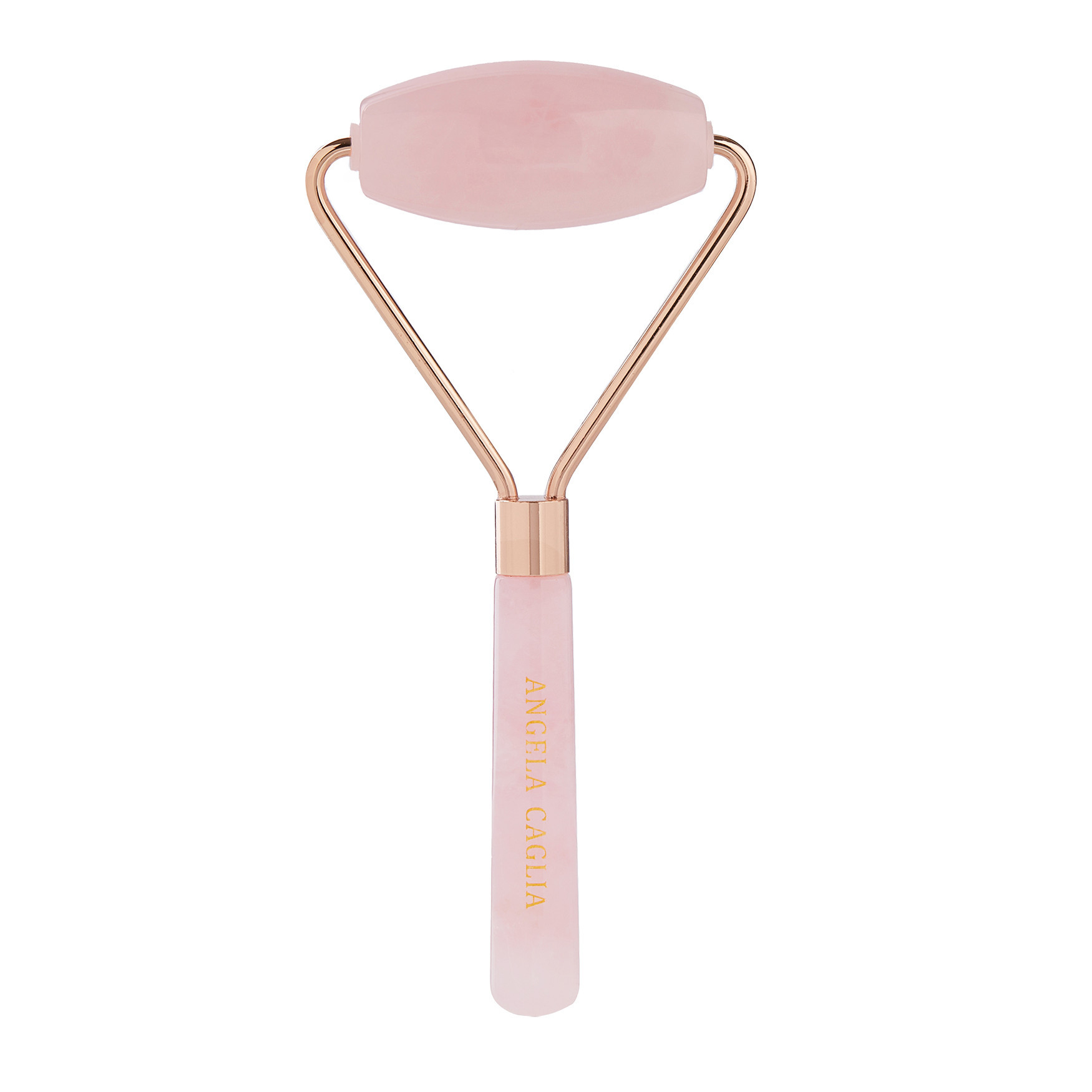 Angela Caglia La Vie en Rose - Oval Rose Quartz Facial Roller | Space NK (US)