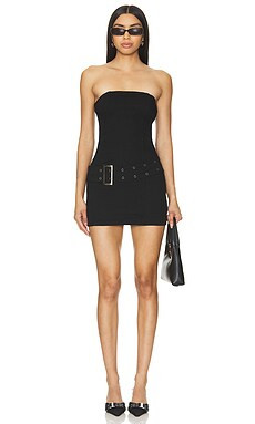 superdown Cadha Mini Dress in Black from Revolve.com | Revolve Clothing (Global)