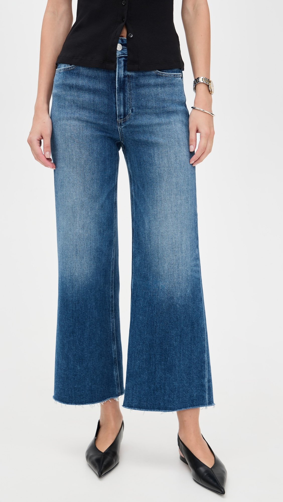 Anessa Jeans With Raw Hem | Shopbop