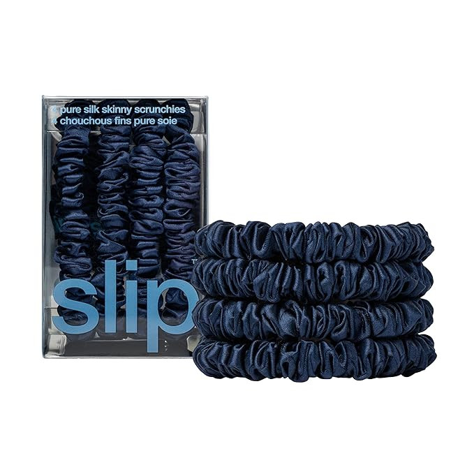 slip Skinny Scrunchies: Anti-Crease, Anti-Breakage Slipsilk™ Design Protects Delicate Hair | In... | Amazon (US)