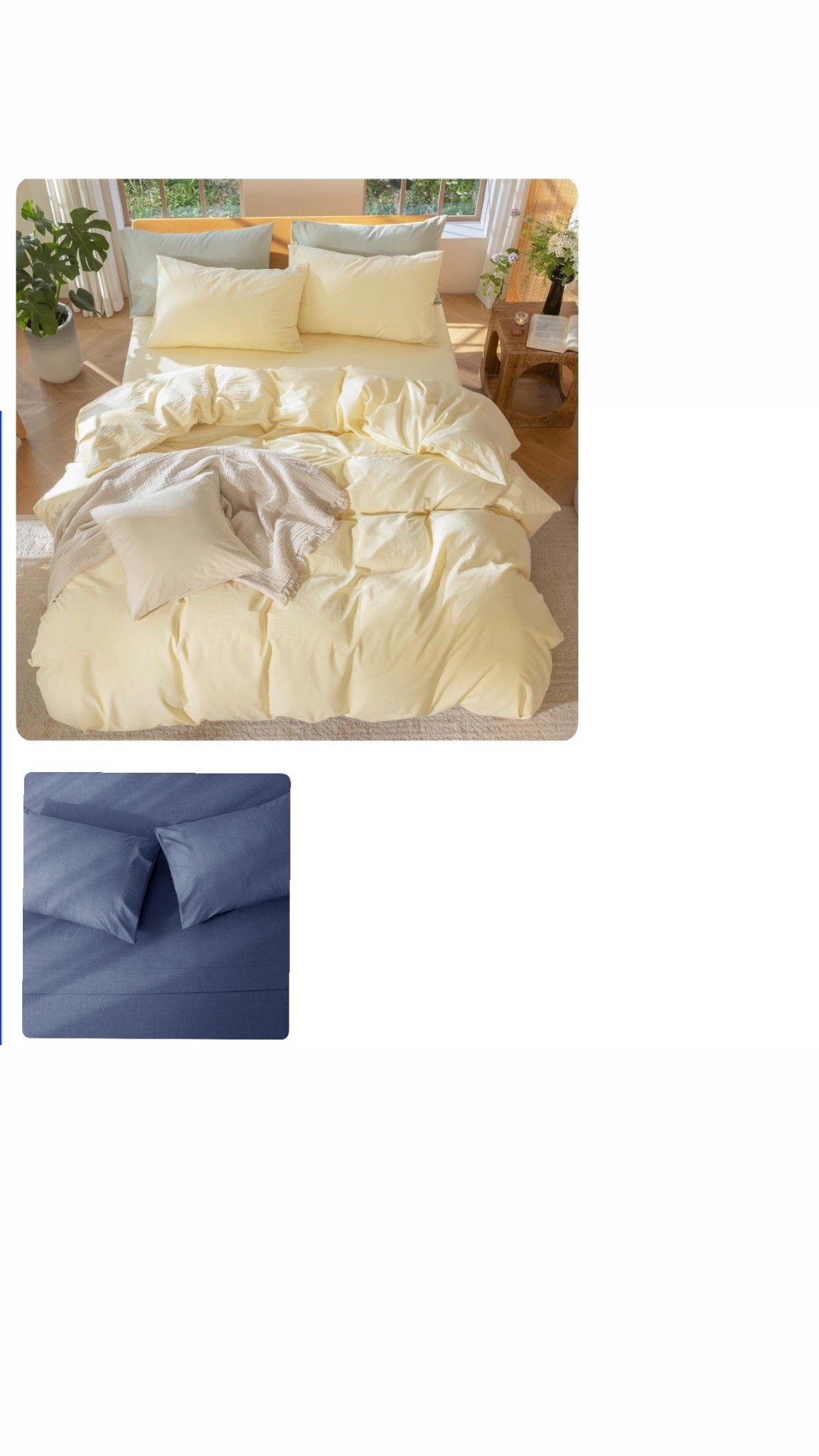 Spring inspo butter yellow and blue 