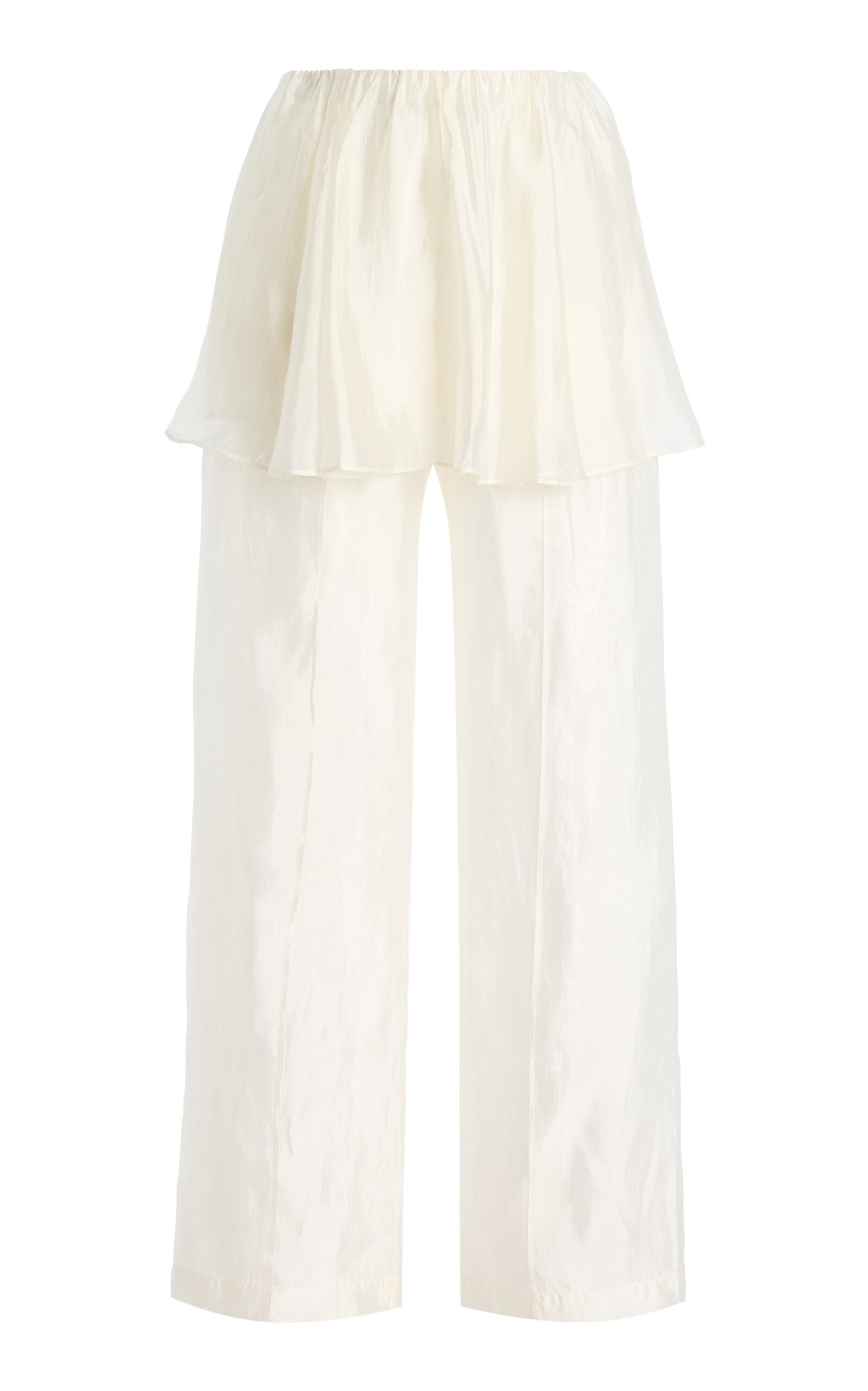 THE GARMENT Gilian Skirt-Overlay Organza Peplum Pants - Moda Operandi | Moda Operandi (Global)