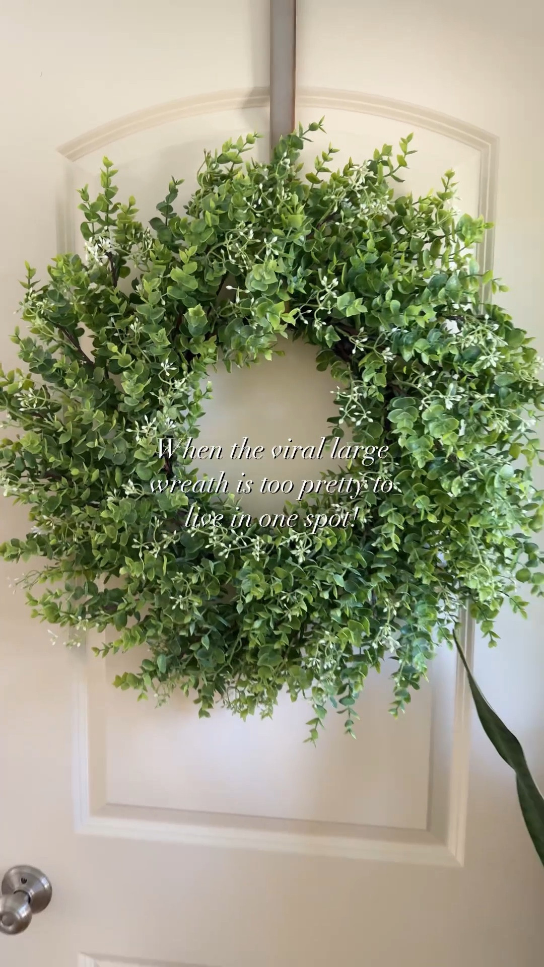 This wreath is LOVELY!  It was so much better in person!  I think I’ll add some ribbon and maybe keep it on the front door?!  This is the 26” but also linked a larger 28”.  Outfit links also included!

#LTKActive #LTKSeasonal #LTKHome