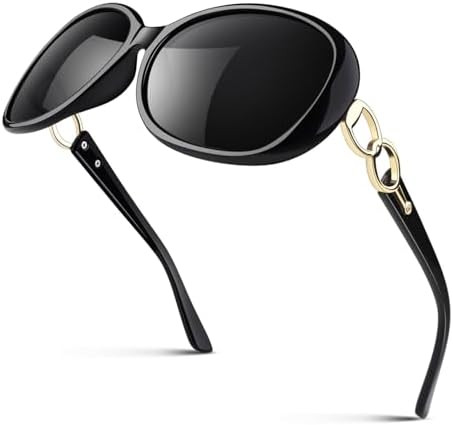 Amazon.com: Sunier Sunglasses Womens Polarized Trendy Oversized Sun Glasses Fashion Ladies Shades... | Amazon (US)