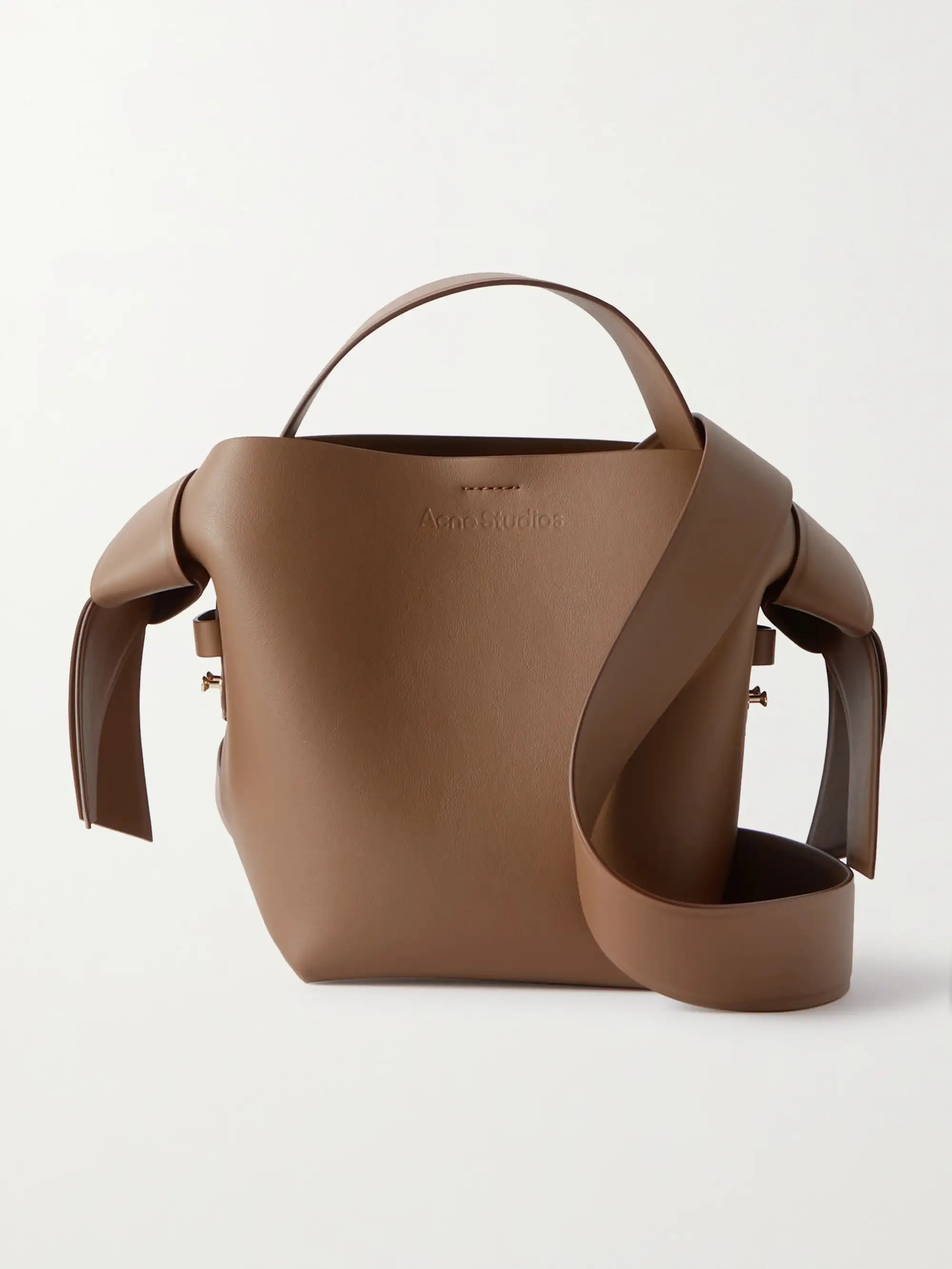 Musubi mini knotted leather shoulder bag | NET-A-PORTER APAC