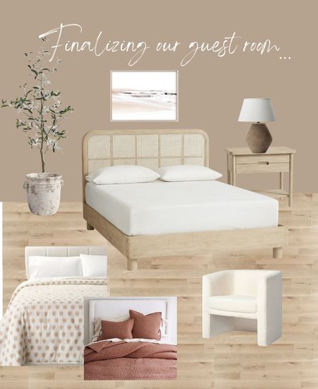 Working on finalizing our guest room...

#bedroominspo #bedroomdesign #neutralhomedesign

#LTKhome