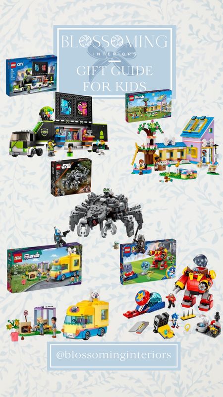 Kid’s gift guide - LEGO sets for anyone on your list. 

#LTKkids #LTKfamily #LTKGiftGuide
