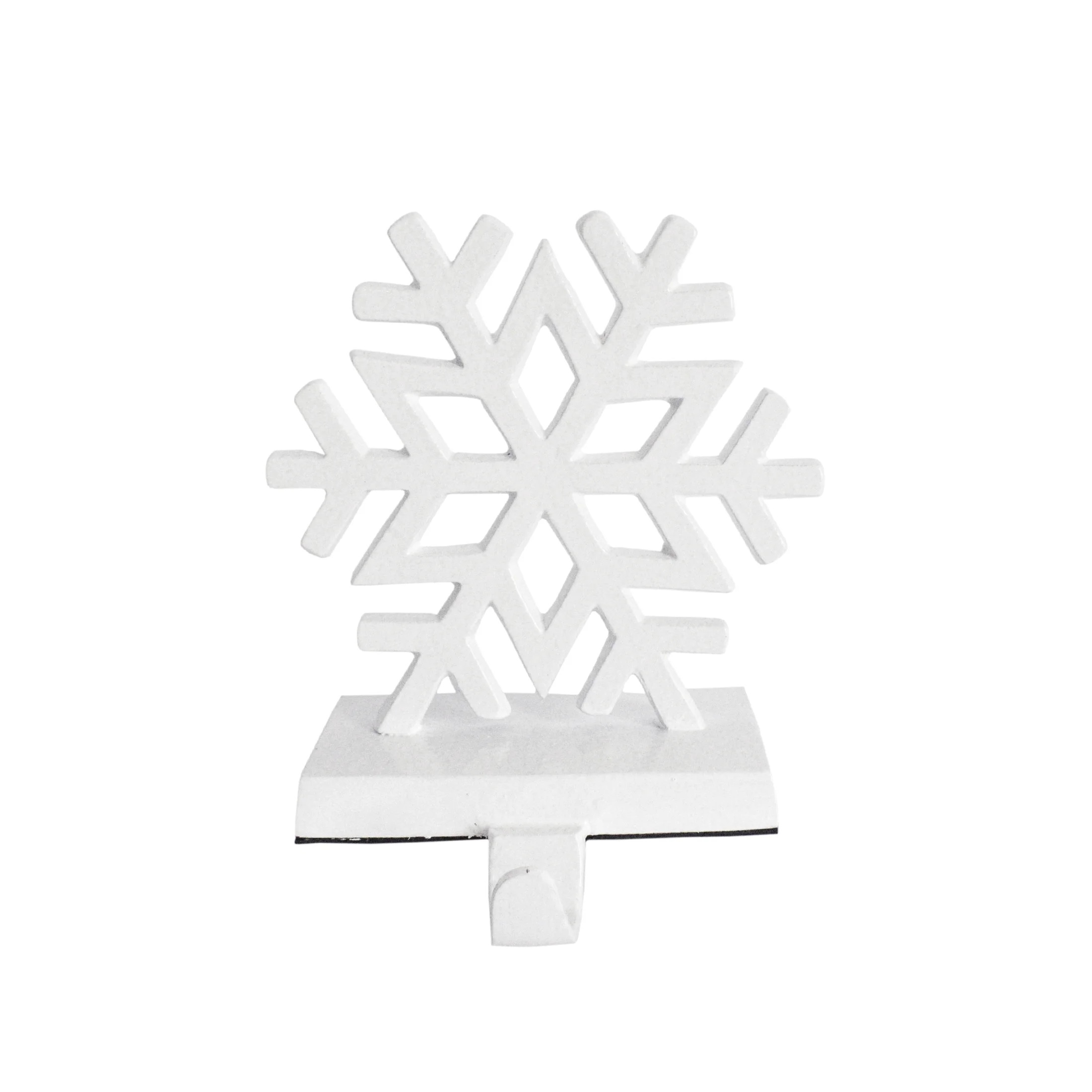 Snowflake Christmas Stocking Holder, White, 5.98", by Holiday Time | Walmart (US)