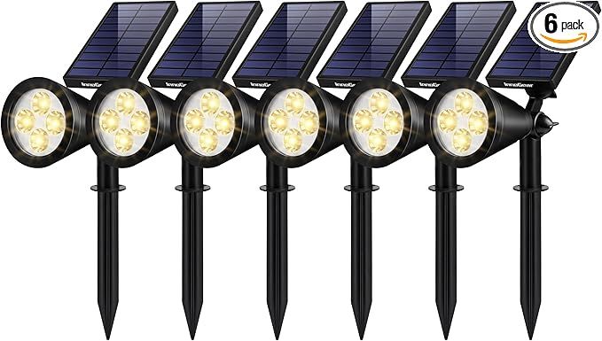 InnoGear Solar Lights Outdoor Waterproof Solar Garden Light for Outside Yard Landscape Lighting P... | Amazon (US)