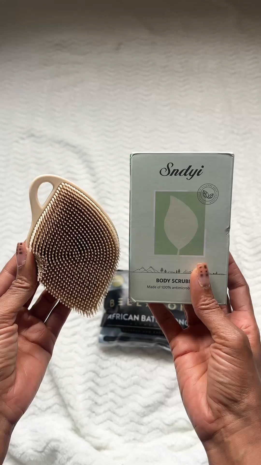 Consider ditching your usual loofah for one of these. The silicone body scrubber was recommended to me as a better hygienic solution to a standard loofah. The African net sponge is said to be better as well but I’m going to try it out for myself.

#LTKBeauty #LTKOver40