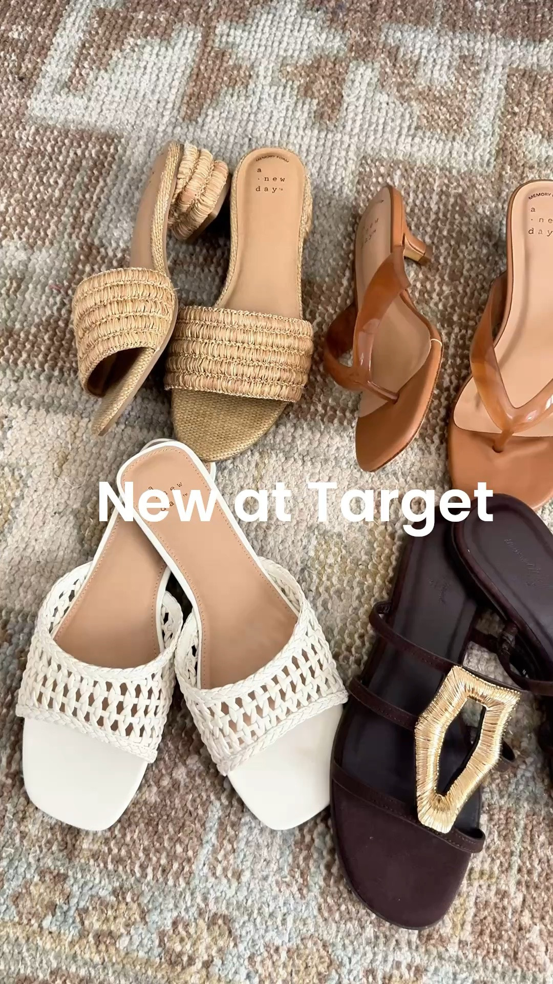 New Target arrivals. Designer inspired sandals. Slide sandals. Jelly sandals. These are TTS. Summer outfits. Vacation outfits. Resort wear. 4th of July outfits. Vacation outfits.

#LTKootd #LTKTravel #LTKSeasonal