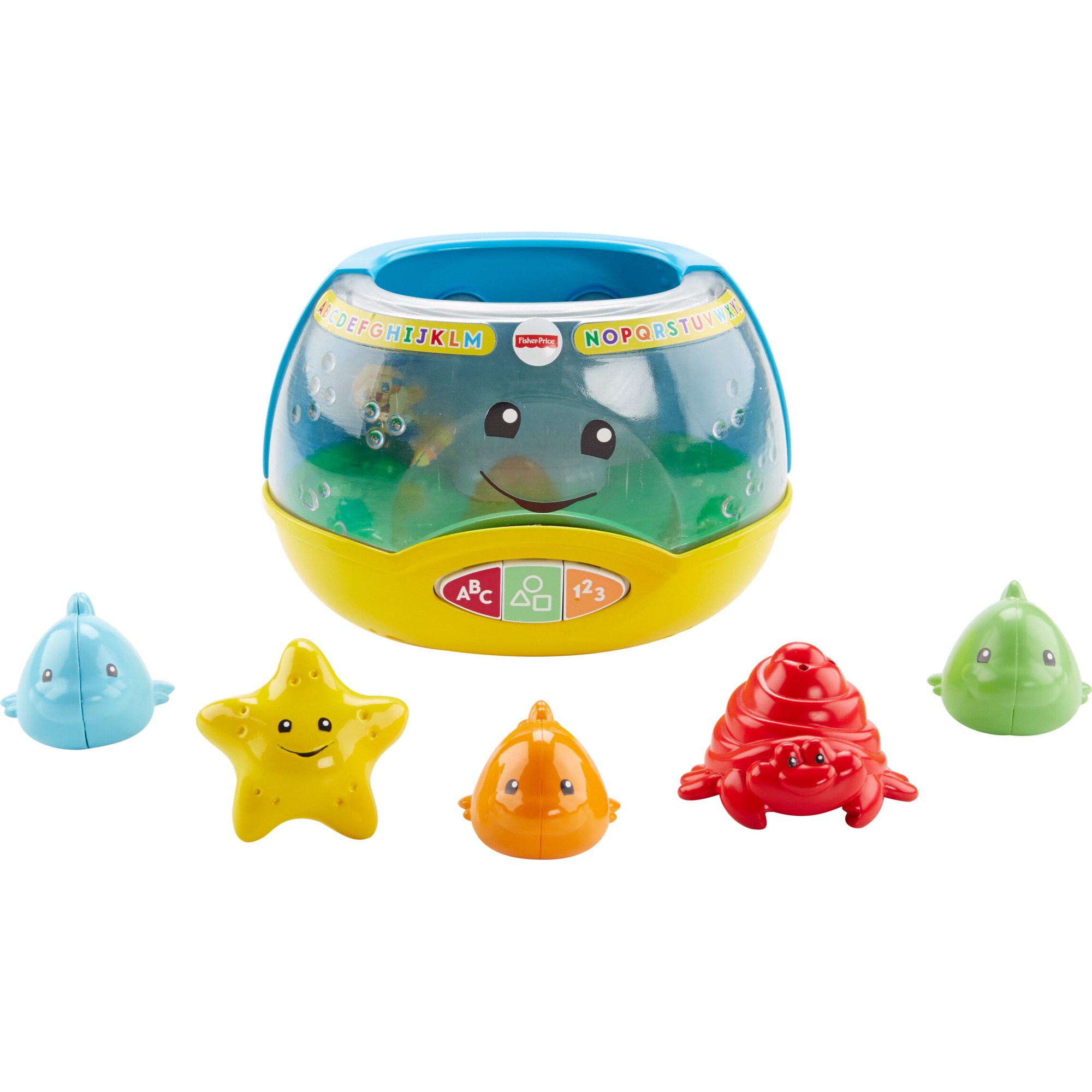 Fisher-Price Laugh & Learn Magical Lights Fishbowl Baby & Toddler Musical Learning Toy | Walmart (US)