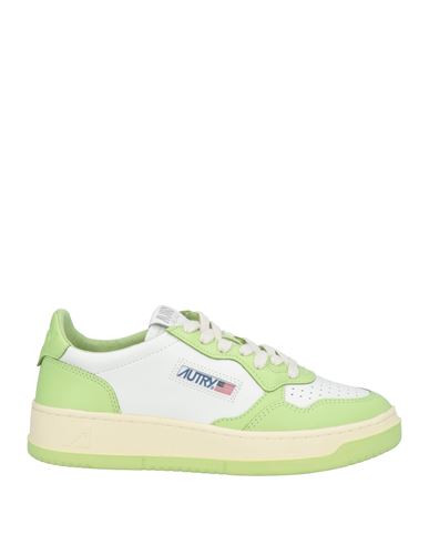 Autry Woman Sneakers Acid green Size 9 Leather | YOOX (US)