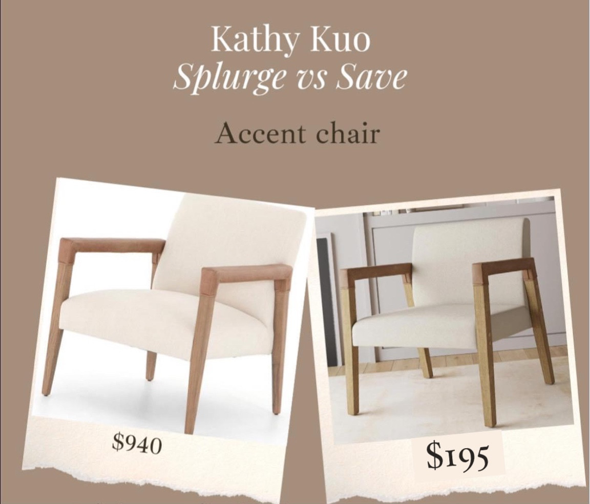 Gorgeous designer inspired accent chair! I love the leather detailing on the arms 😍


#LTKhome #LTKCyberWeek #LTKsalealert