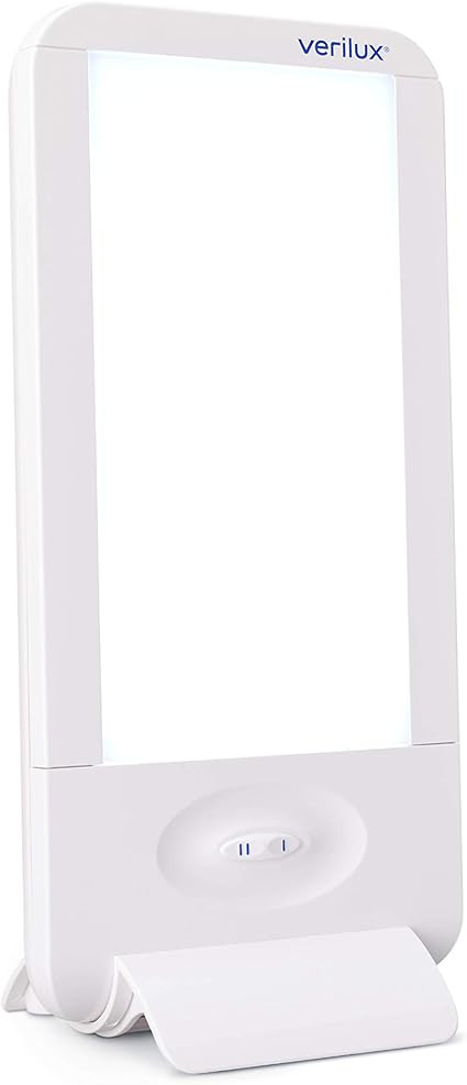 Verilux HappyLight Full-Size - UV-Free Therapy Lamp, Bright White Light with 10,000 Lux, Adjustab... | Amazon (US)