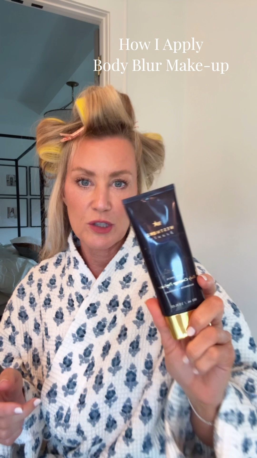 How I apply my body blur makeup! If you wait 10 minutes, let it dry and then put on your clothes, it will not transfer onto anything. 

#LTKBeauty #LTKOver40 #LTKSeasonal