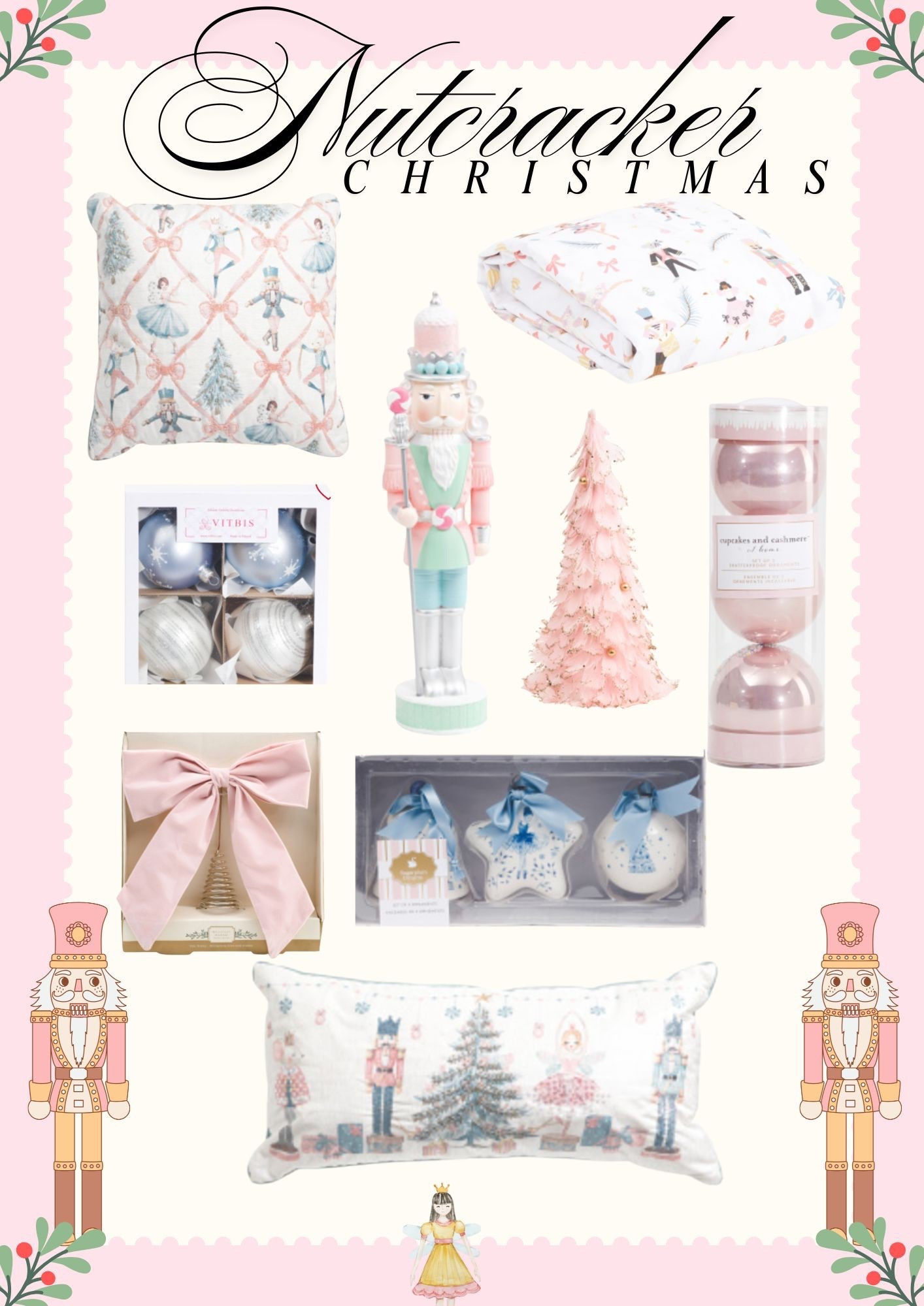 Looking for the perfect theme this holiday season for the little girl in your life? Nutcracker Ballerina is my Christmas decor selection! 

#LTKFindsUnder100 #LTKHoliday #LTKKids