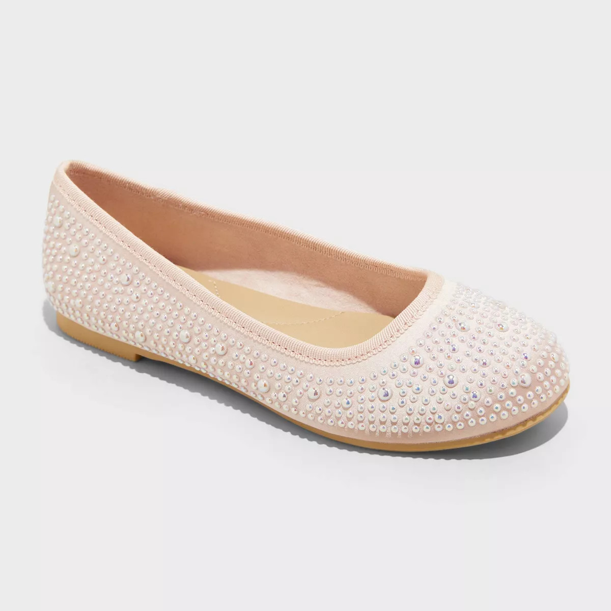 Kids' Lisa Ballet Flats - Cat & Jack™ Blush 13 | Target