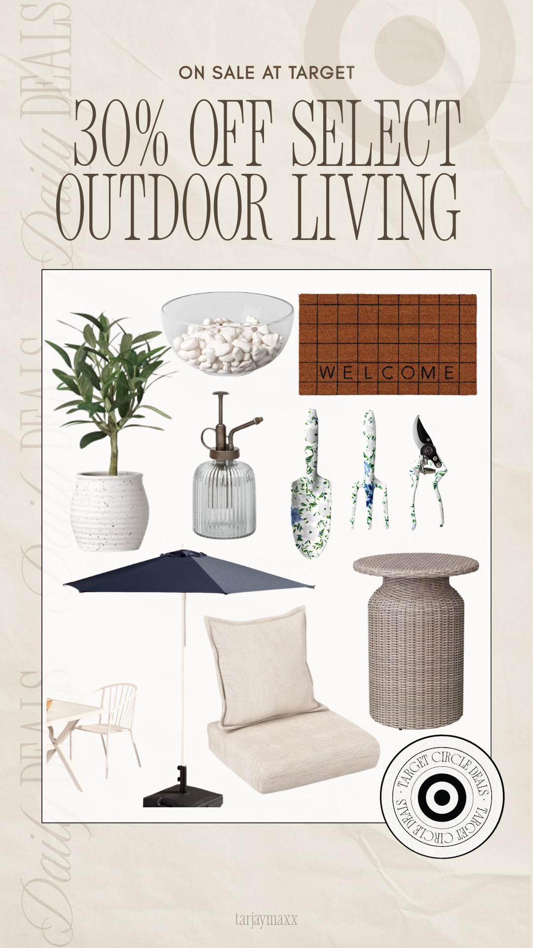 30% off outdoor living at target and it’s all the pieces that make your patio look instantly elevated for that spring refresh! 
spring outfits 2026, country concert outfits, spring dresses, date night outfits, vacation outfits beach, plus size fashion, business casual workwear, work outfits, travel outfits, easter dress women, patio decor, outdoor living, target home 

 #LTKdayinmylife #LTKSeasonal #LTKHome