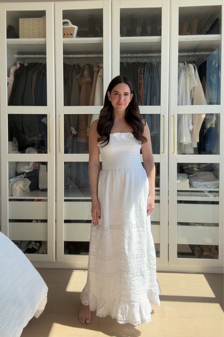 Size small 

White dress, spring dress, summer dress, bride, Abercrombie 

#LTKSeasonal #LTKstyletip