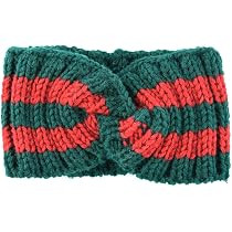 Chunky Knit Headbands Braided Winter Headbands Ear Warmers Crochet Head Wraps Elastic Hair Band for  | Amazon (US)