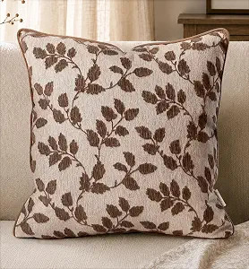Jacquard, Hidden Zipper, Soft Cushion Case, Vintage Farmhouse Home Decor for Couch, Sofa, Bench, ... | Amazon (US)