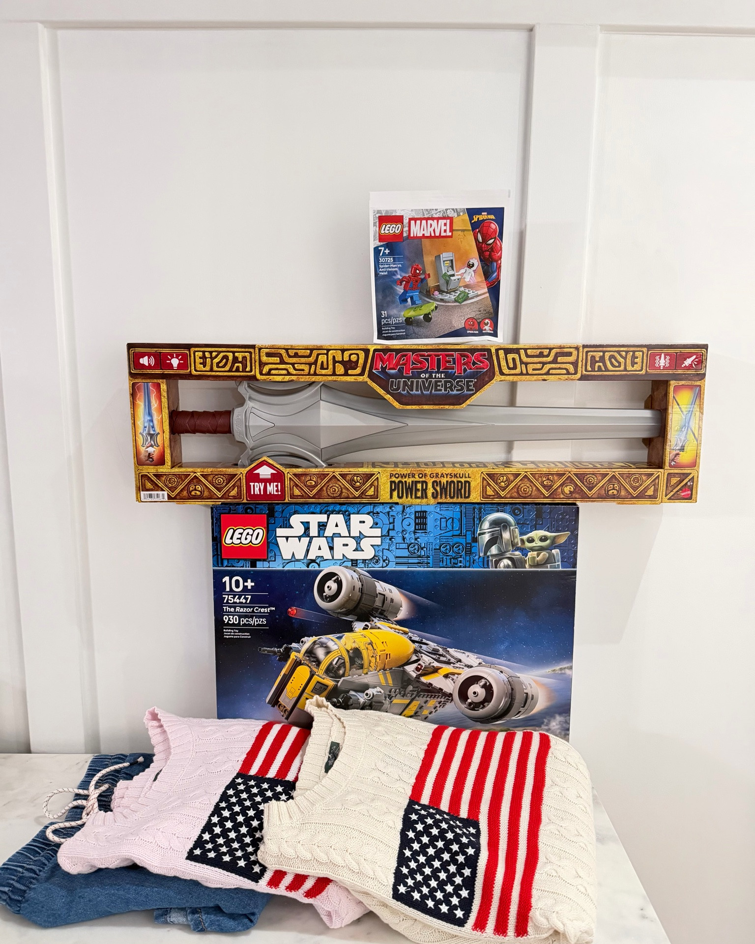 Are you all set for celebrating tomorrow?🎆☺️ Here’s my Target haul 🎯😍 I love these flag sweaters in these colors that I shared with you when they first appeared at my Target!!🇺🇸🥰 The cream is a timeless, classic color for a year round neutral color and the blend of the traditional patriotic flag with the light pink is a soft, pretty feminine pastel color to wear!!🤍💗🤩 They run oversized and can size down if you like! These cute denim shorts are so soft and comfy that pair well with these flag sweaters!! These sweaters are perfect for layering then throwing on when transitioning from the warm outdoors into cold shopping malls, restaurants, museums, and breezy summer evenings when we go to the coast!😄 Going shopping at Target, I somehow end up in the LEGO and toy aisles!☺️ These will be sure to be a hit for gift ideas!!😊 


#flagsweater #targetfind #lego #legostarwars #targetsale

#LTKmomlife #LTKKids #LTKdayinmylife