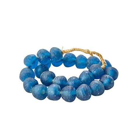 Sea Glass Beads in Navy | Caitlin Wilson Design