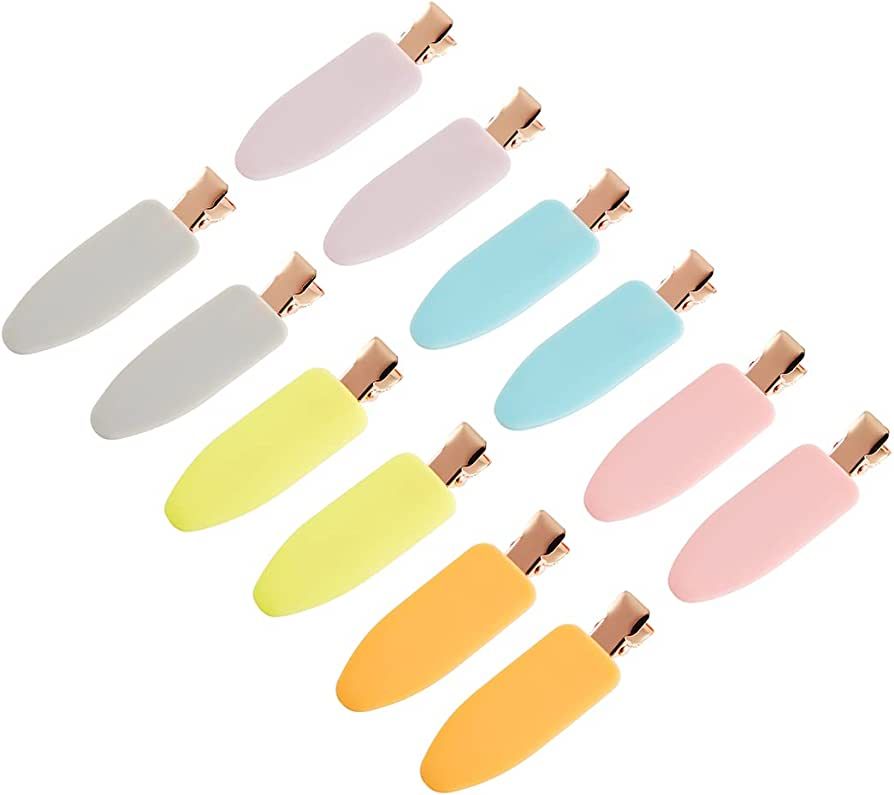 minihope Flat Hair Clips Makeup Hair Clips Hair Clips for Bangs 12 Cont (light)… | Amazon (US)