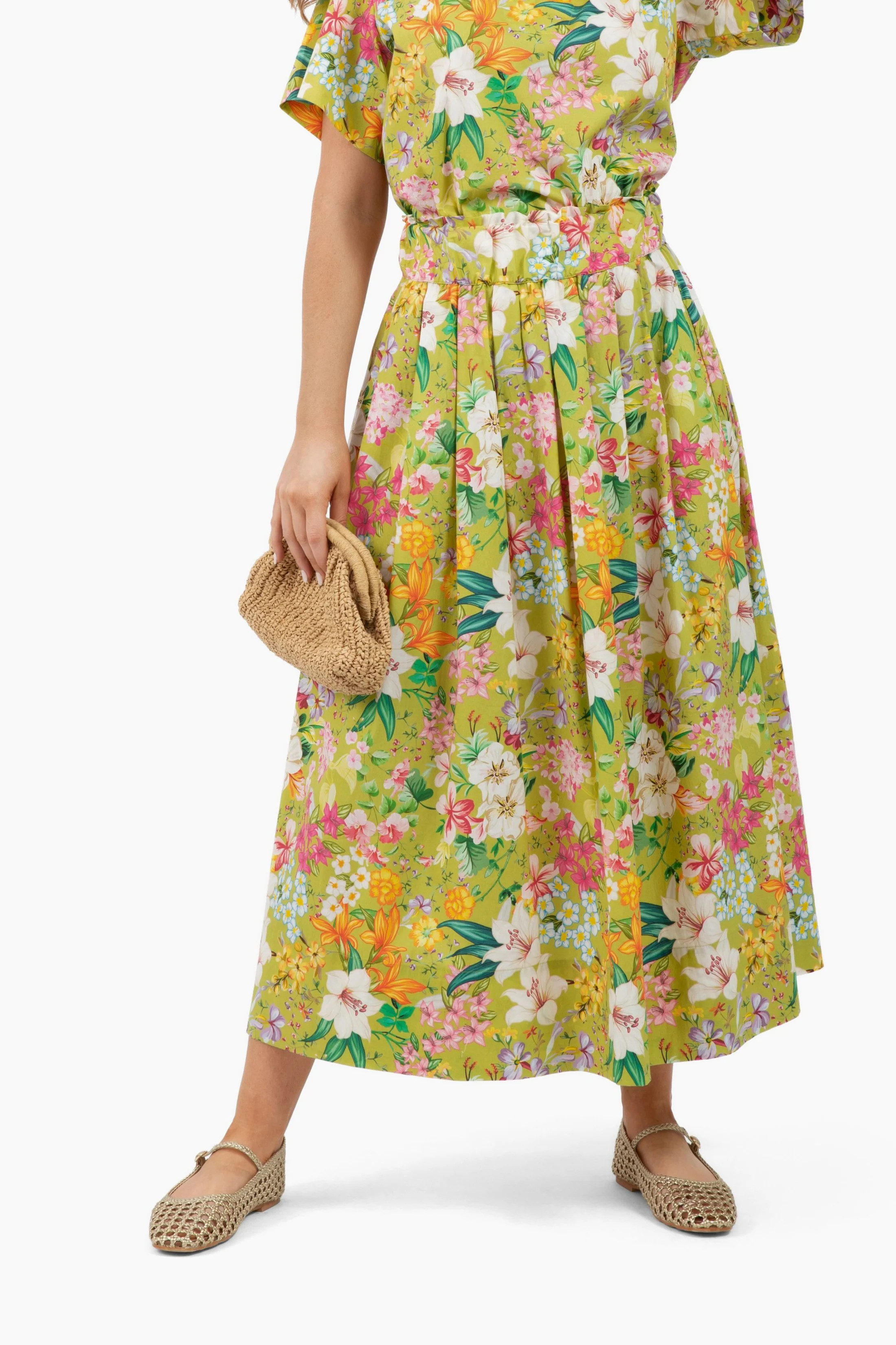 Take Pause Poplin Maxi Skirt - Lillian | Quiet Culture