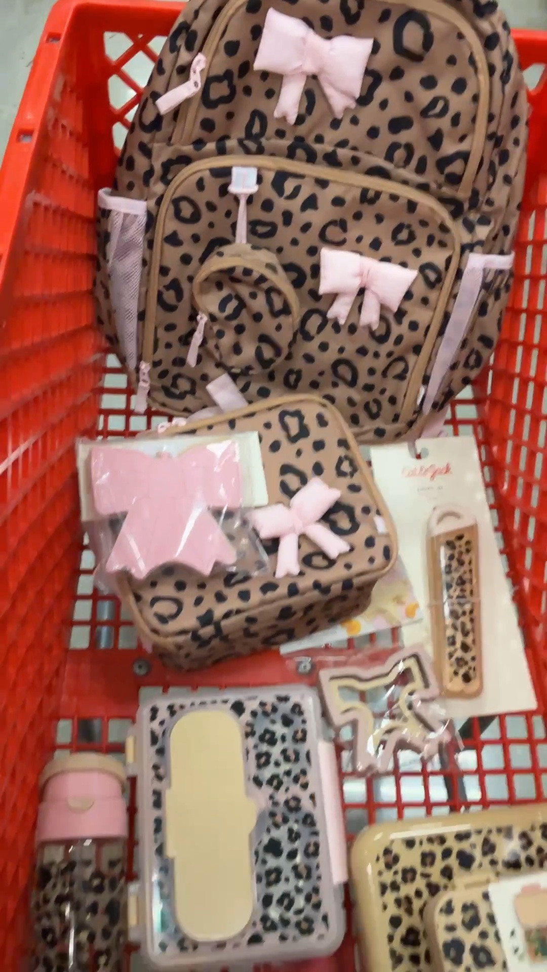 Cheetah bow print back to school supplies including matching backpack, lunchbox and supplies

#LTKmomlife #LTKSaleAlert #LTKKids