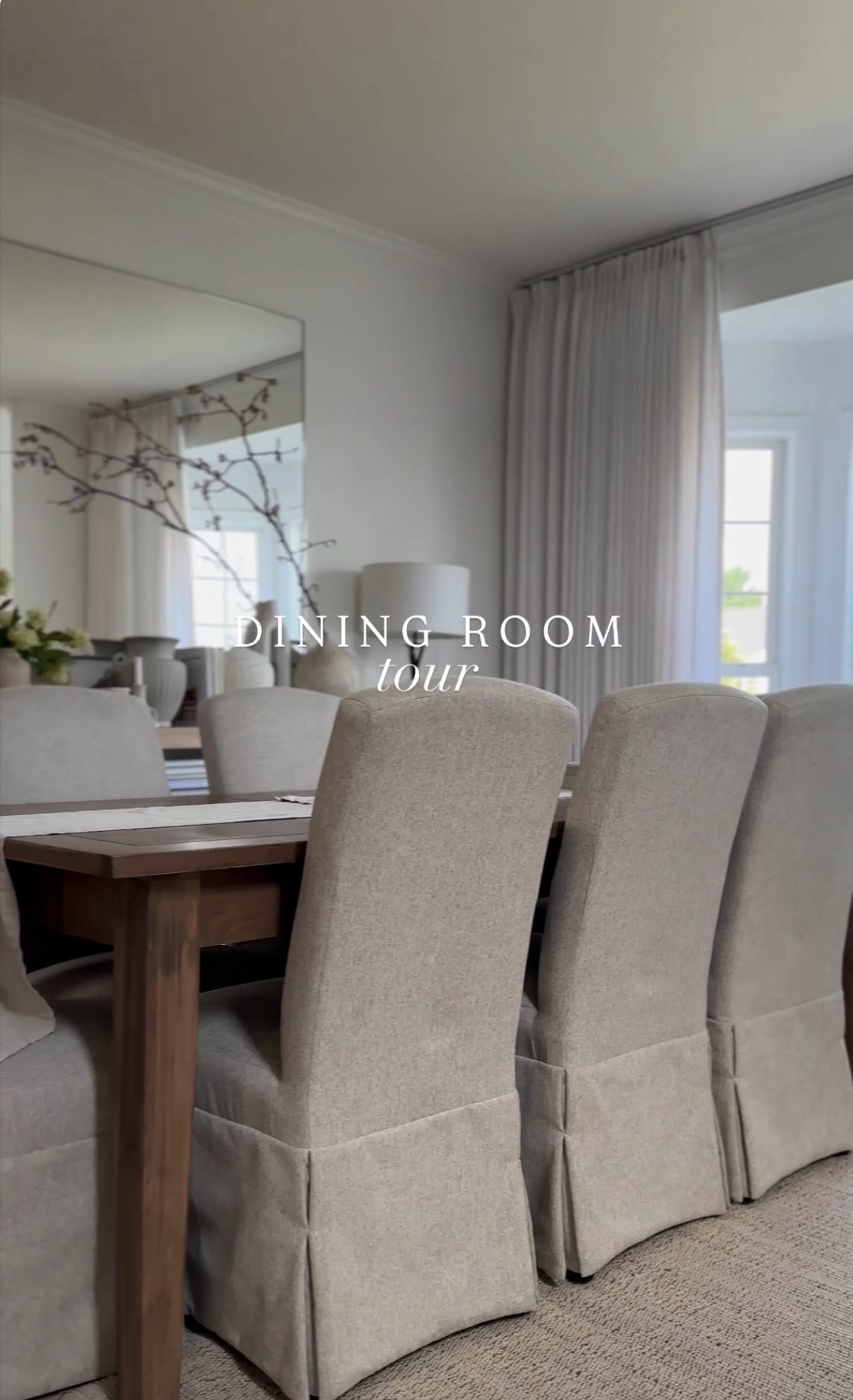 This modern dining room is one of my favorite rooms in the house and I’m always adding something new to this space 🤍

#LTKSeasonal #LTKHome