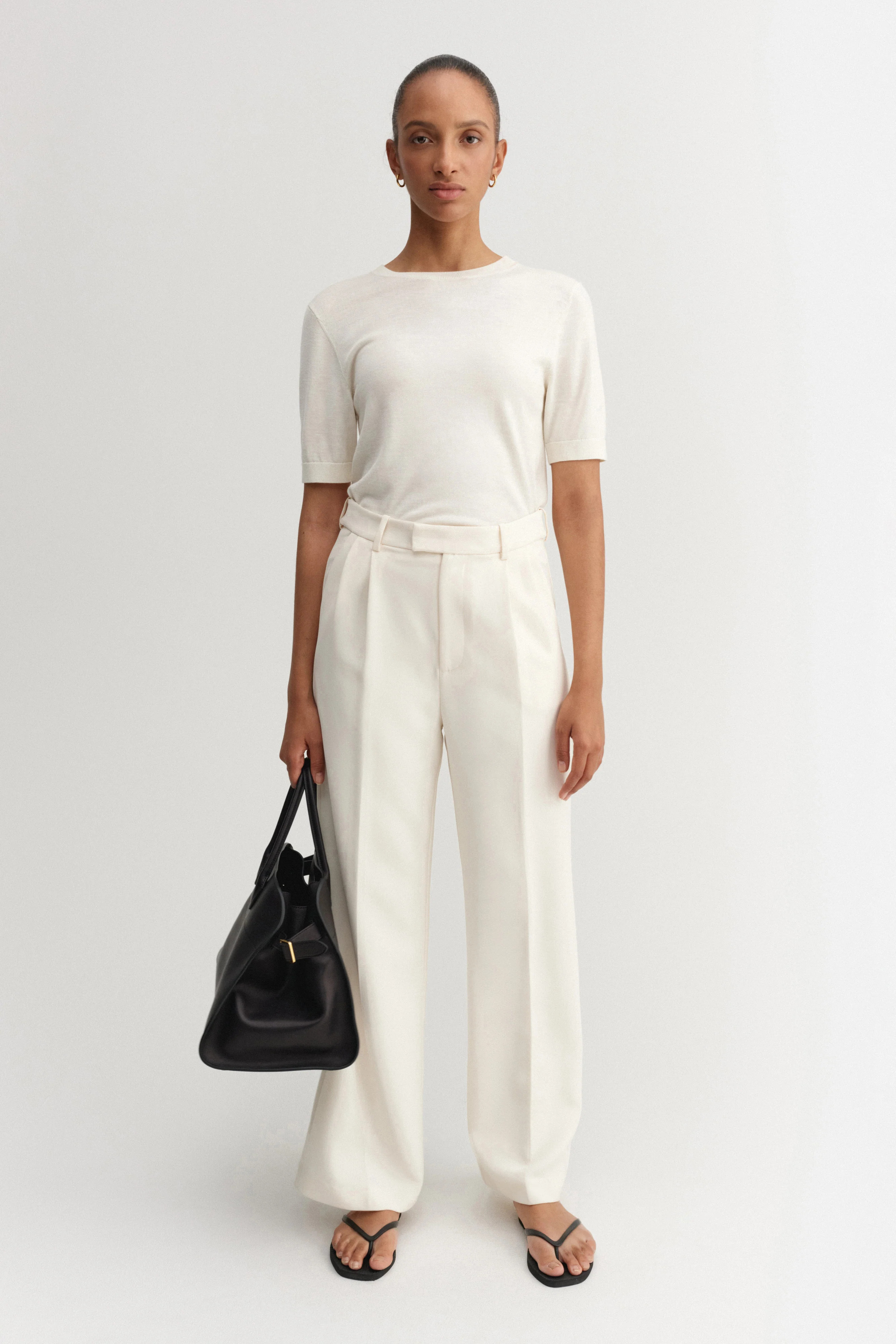 Bella Trousers, cream | Almada Label