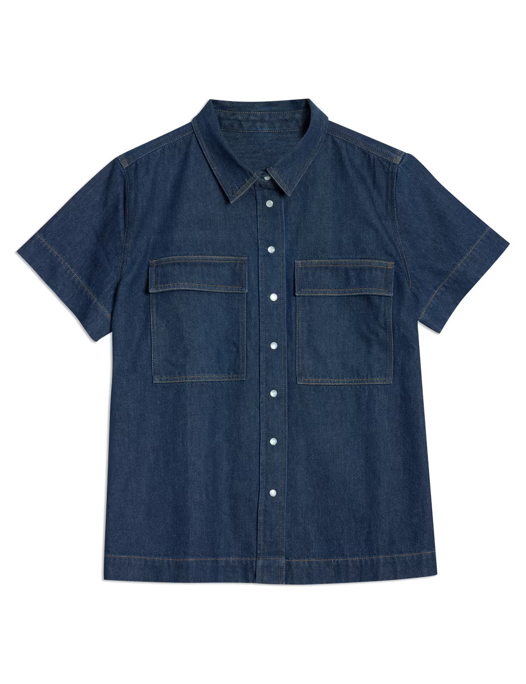 Pure Cotton Denim Shirt | Marks & Spencer (UK)