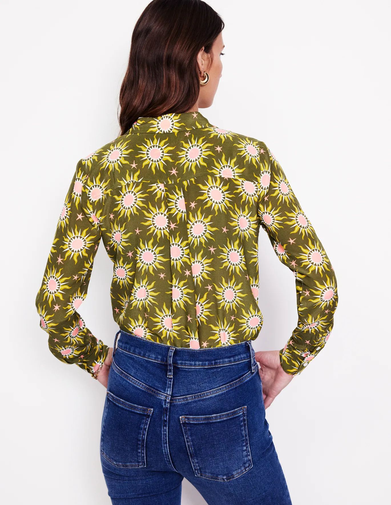 Sienna Silk Shirt | Boden (US)