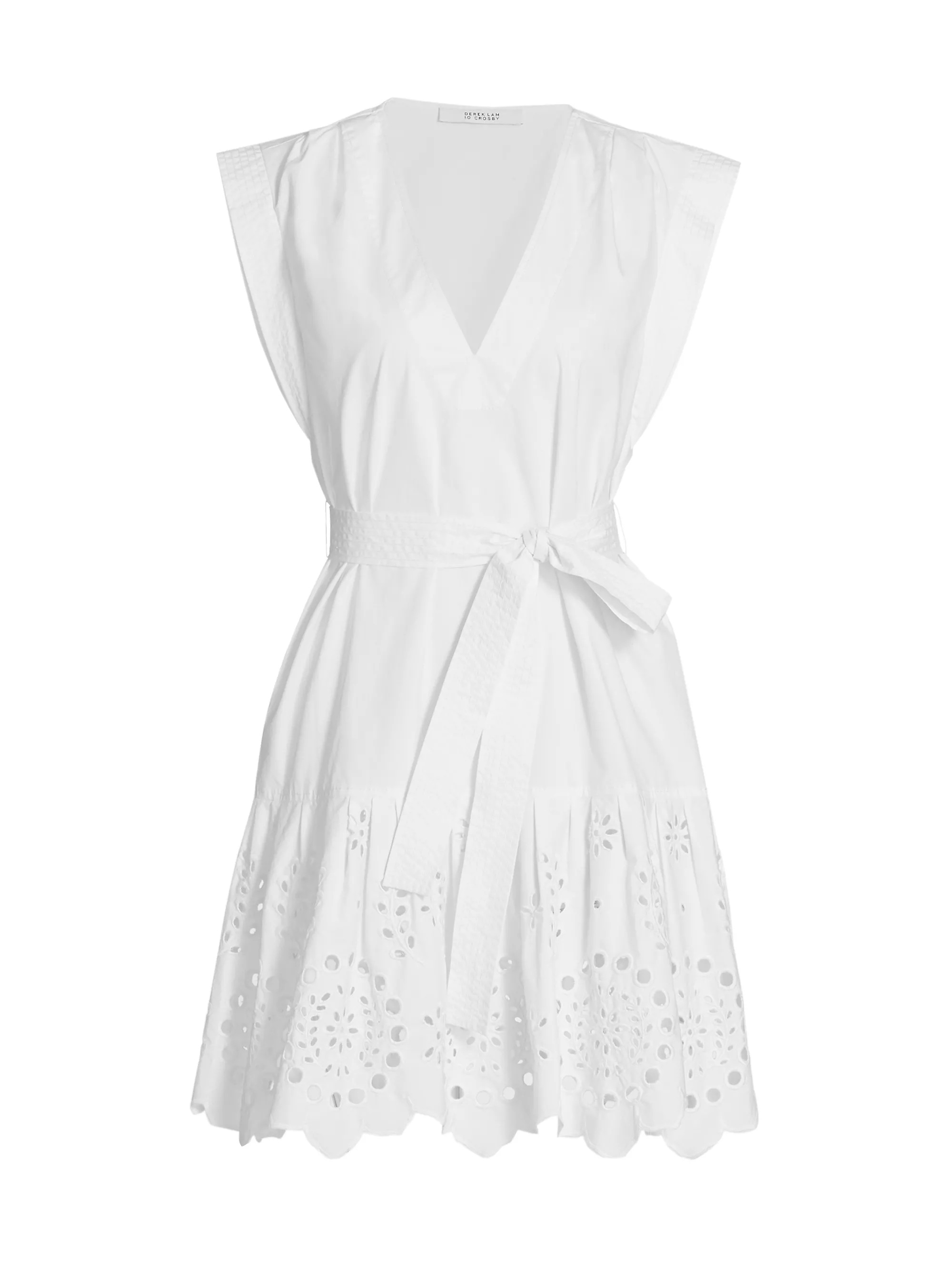 Lee Eyelet Cotton Dress | Saks Fifth Avenue