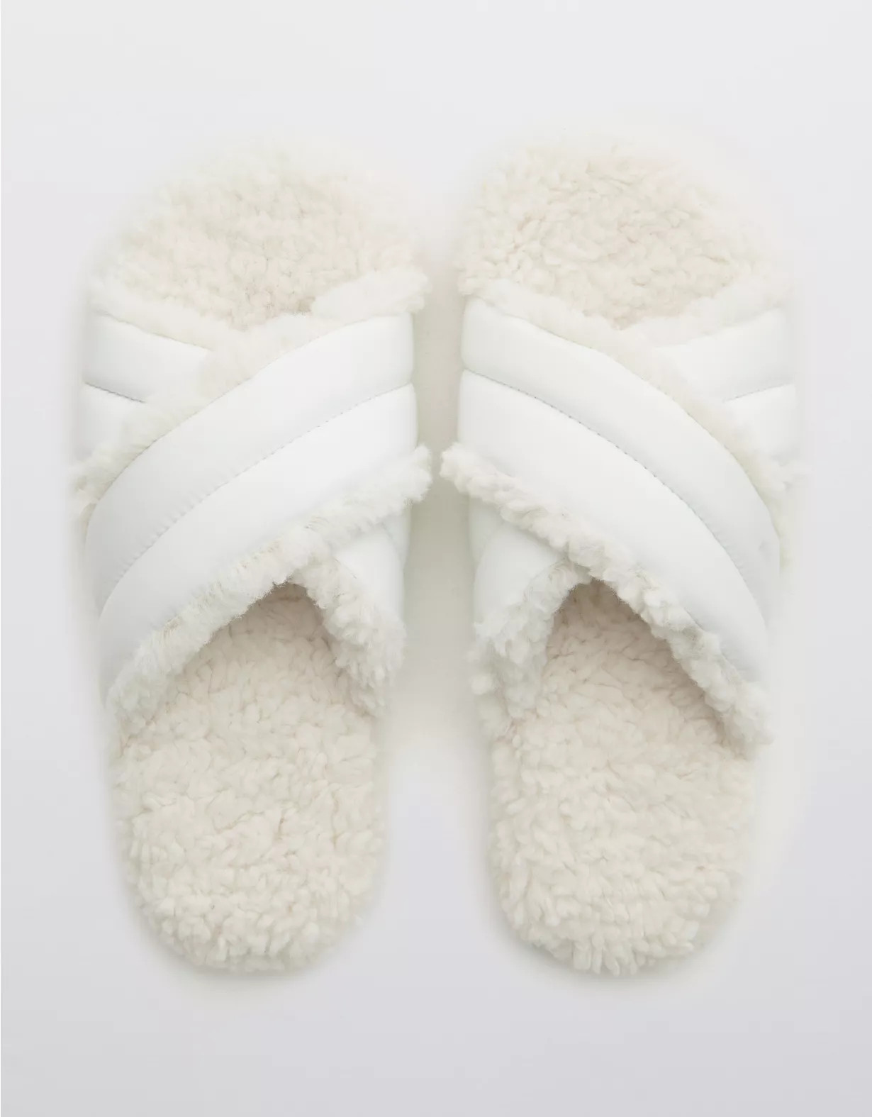 OFFLINE By Aerie Quilted Puffer Slides | American Eagle Outfitters (US & CA)