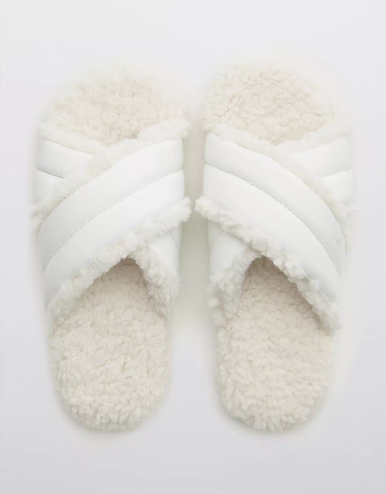 OFFLINE By Aerie Quilted Puffer Slides | American Eagle Outfitters (US & CA)