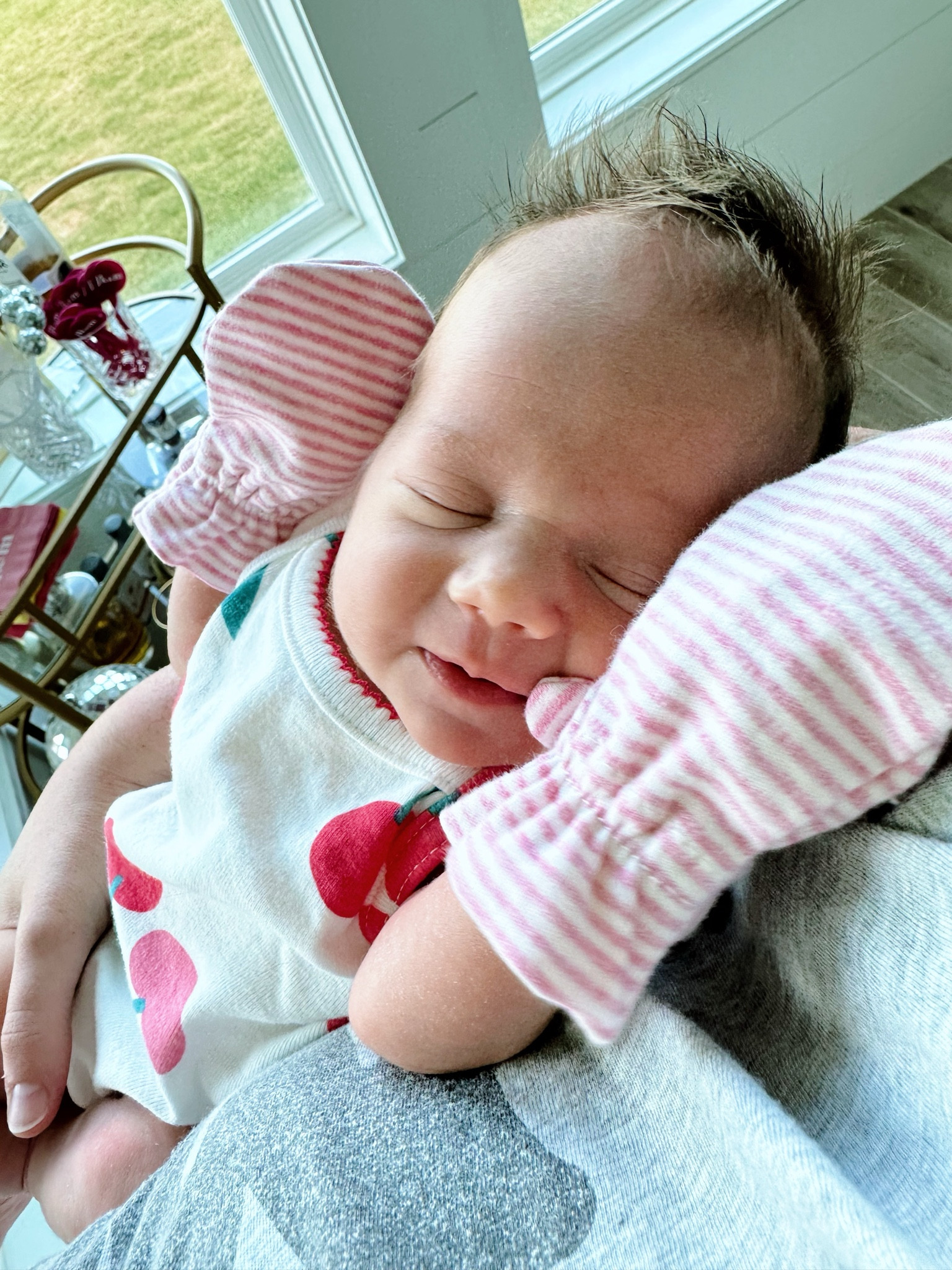 these mitts are a lifesaver to keep my girl from scratching her face. She LOVES to keep her hands by her face so everybody wins with these! They came in the cutest little three pack and are a must for the newborn stage!

#LTKfamily #LTKbaby