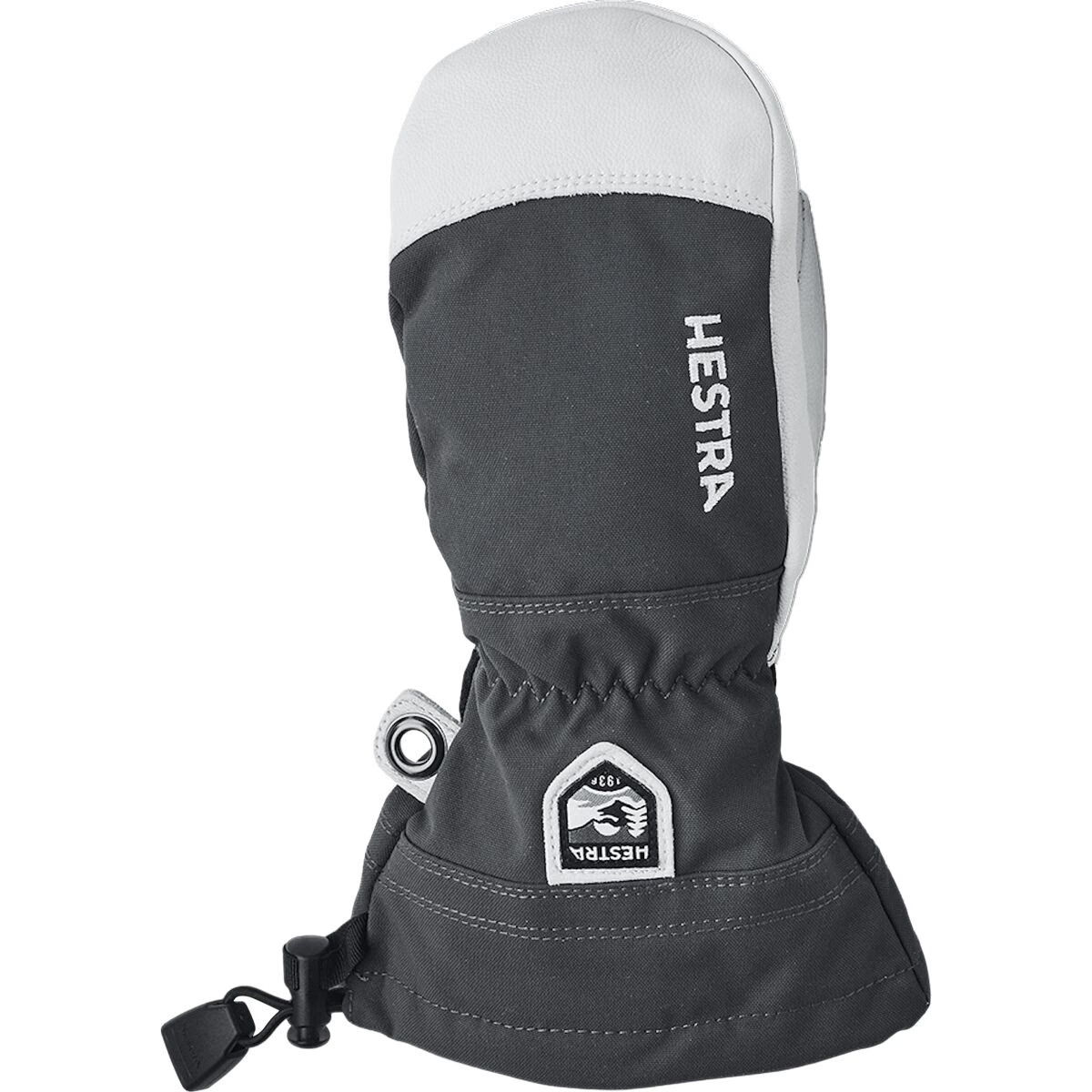 Hestra Heli Ski Junior Mitten - Kids' Grey, 7 | Backcountry
