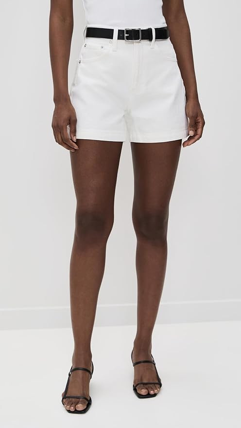 PISTOLA Women's Saige Shorts, Polished White, 26 at Amazon Women’s Clothing store | Amazon (US)