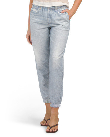 Knit Denim Pull On Joggers for Women | Polyester/Cotton | Marshalls