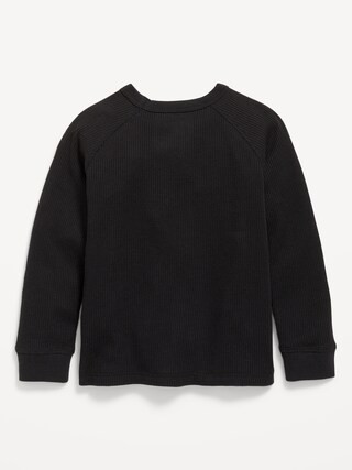 Long-Sleeve Thermal Knit T-Shirt for Toddler Boys | Old Navy (US)