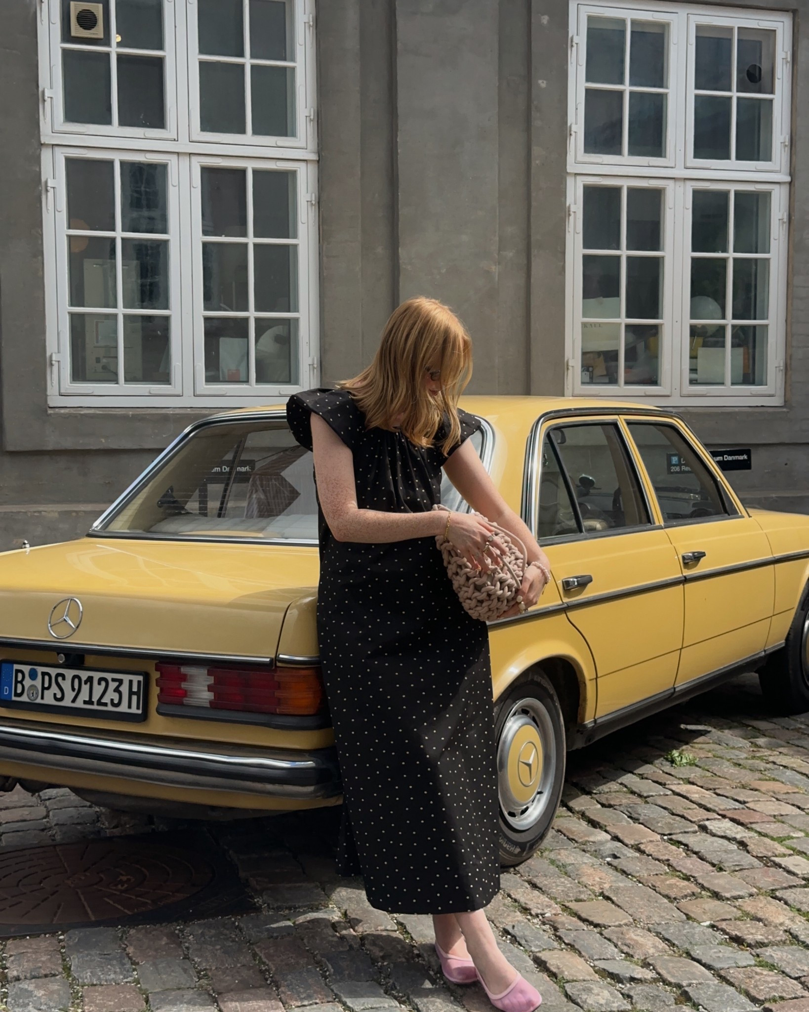 Black Dress, Maxi Dress, ASOS, Pink Bag, Rope Bag, Weaved Bag, Pink Ballet Flats, Baby Pink 

#LTKuk #LTKeurope #LTKsummer