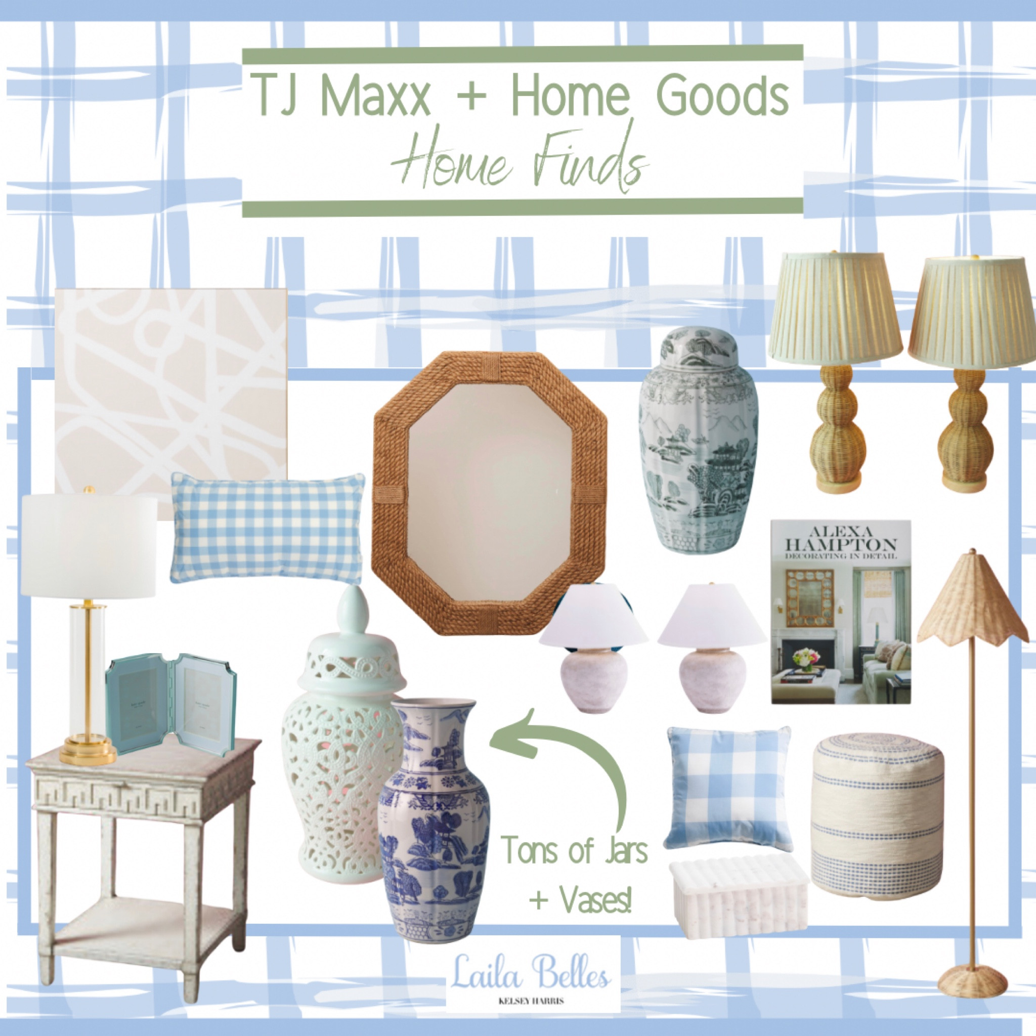 TJ Maxx + Home Goods online has some amazing steals right now! Their lamp selection is unreal and they have a great selection of ginger jars of all shapes & colors!
.
.
#homegoodsfinds #homedecorfinds #tjmaxxsteals #highandlowdesign

#LTKhome #LTKunder100