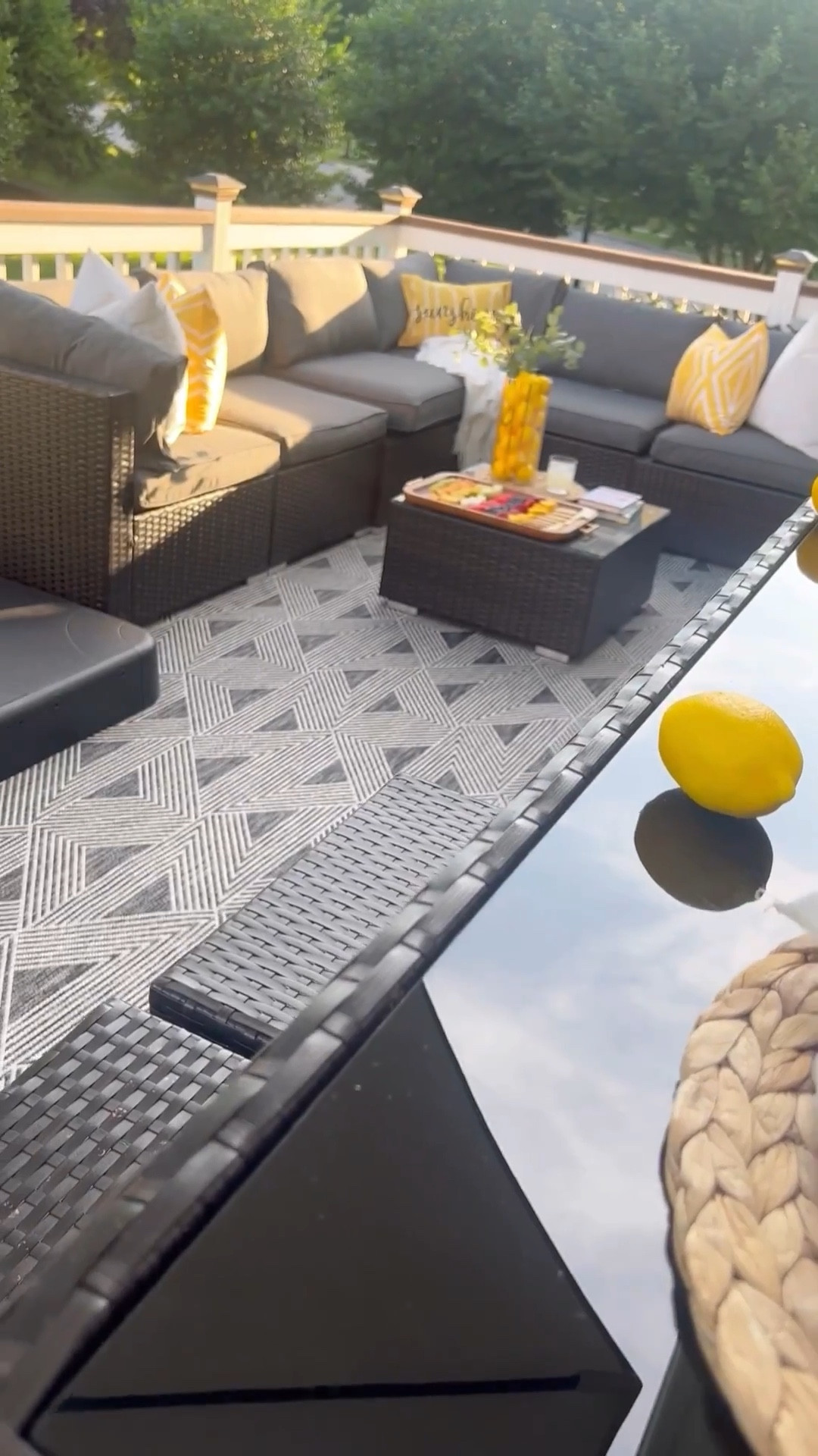 Switching out your patio cushion covers can easily transform your outdoor space 

#LTKHome #LTKSaleAlert