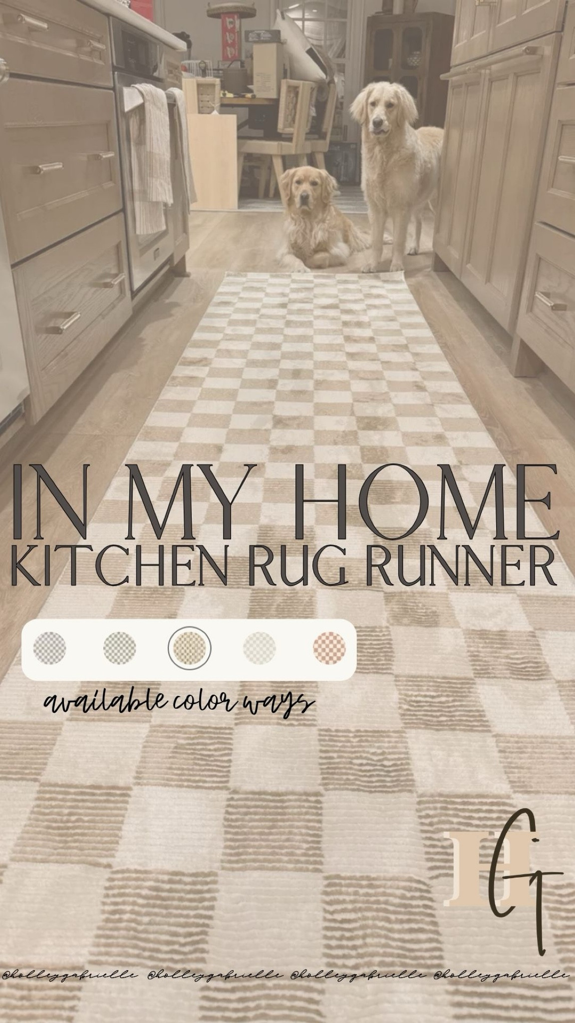 Kitchen runner🤎 IN LOVE. This is the 2x12 size in CAMEL! Washable as well! 

Revival rugs / kitchen decor / neutrals / cozy home / Holley Gabrielle / checker print / rug finds / little green machine 

#LTKStyleTip #LTKHome #LTKFamily
