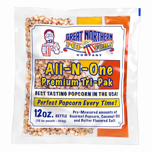 Great Northern Popcorn 6 Oz. Popcorn Kernels, Popcorn Ingredients | Wayfair North America